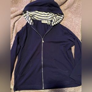 Vintage Petite Zip-Up